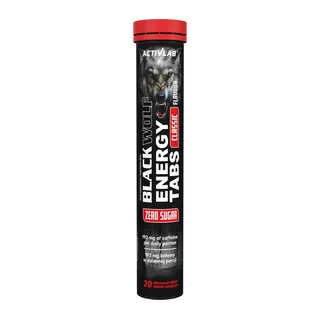 Black Wolf Energy Tabs Klasyczny, opakowanie