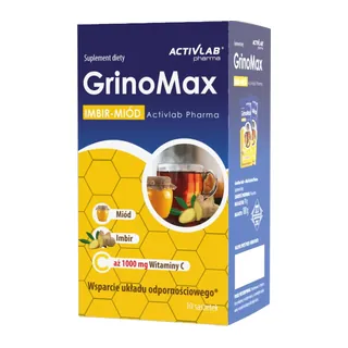 GrinoMax Imbir + Miód, opakowanie