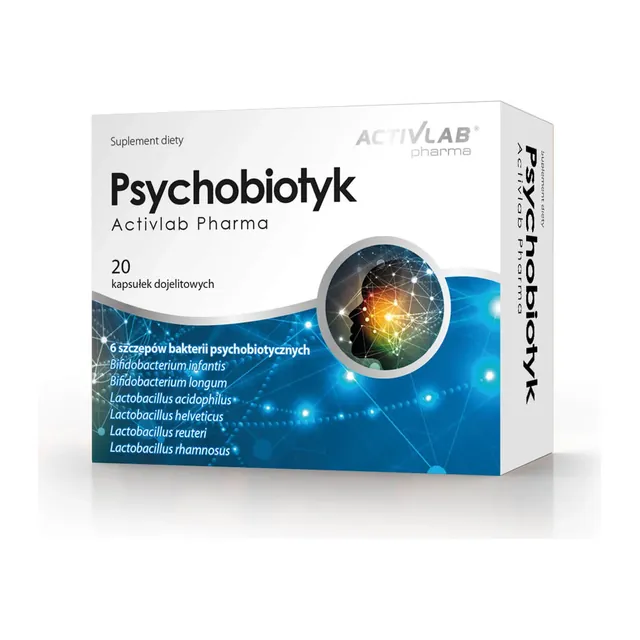 Psychobiotyk, opakowanie