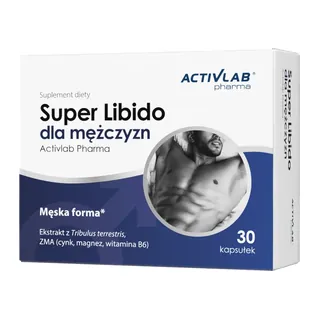 Super Libido dla mężczyzn, opakowanie