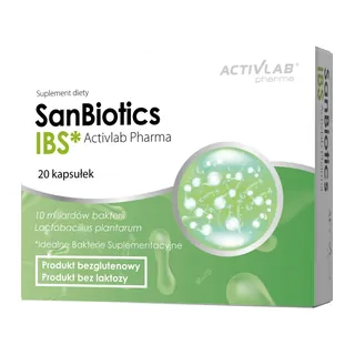 SanBiotics IBS* Activlab Pharma, opakowanie