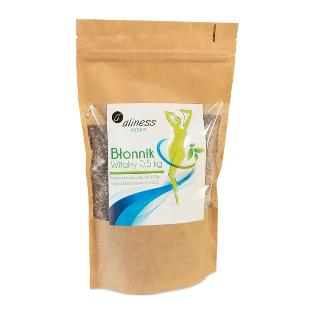 Błonnik Witalny akacjowy PLUS Acerola i FIBREGUM 0,5 kg, opakowanie