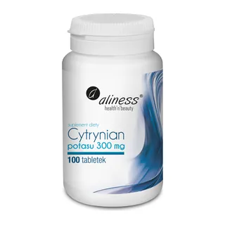 Cytrynian Potasu 300 mg x 100 tabl., opakowanie