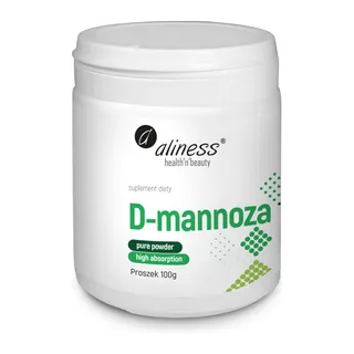 D-mannoza proszek 100 g, opakowanie