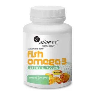 Fish Omega 3 Estry 180/120 mg x 90 kaps., opakowanie
