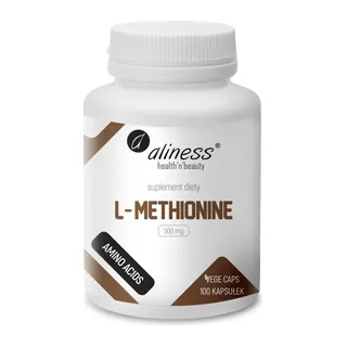 L-Methionine 500 mg, opakowanie