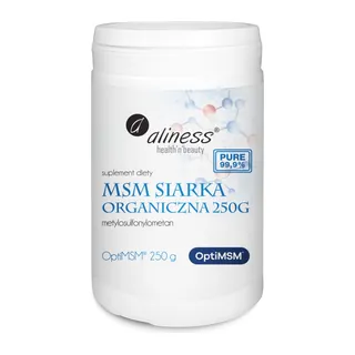 MSM Siarka Organiczna, opakowanie