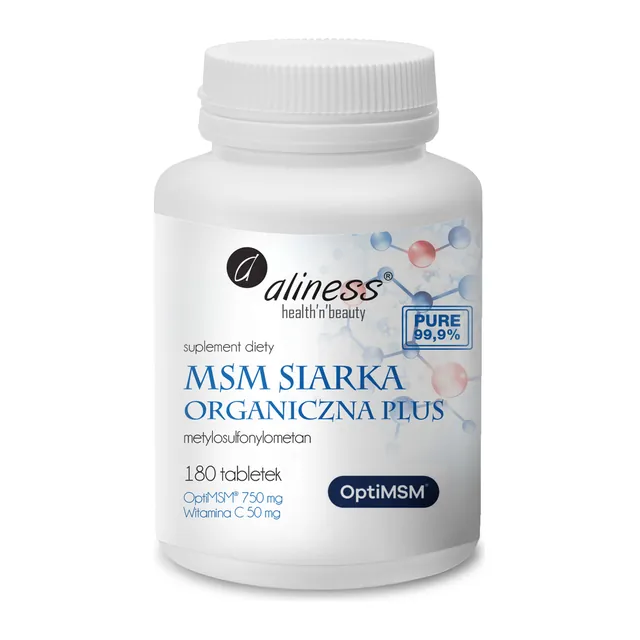 MSM Siarka Organiczna PLUS, opakowanie