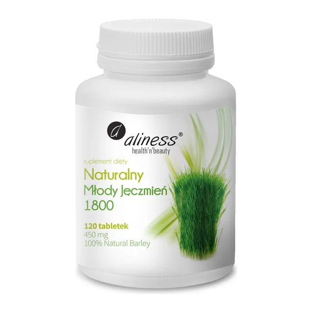 Naturalny Młody Jęczmień 1800, opakowanie