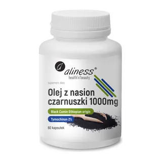 Olej z nasion czarnuszki 2% 1000 mg, opakowanie