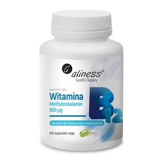 Witamina B12 Methylcobalamin 950 µg x 100 kaps., opakowanie