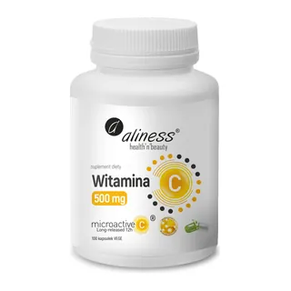 Witamina C 500 mg microactive 12h, opakowanie