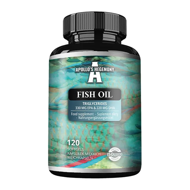 Fish Oil (omega-3) 120 kaps., opakowanie