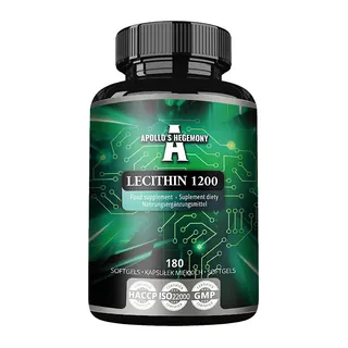 Lecithin 1200 (Lecytyna) 180 kaps., opakowanie