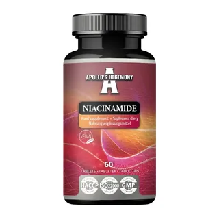 Niacinamide (niacyna, witamina B3) 60 tab., opakowanie