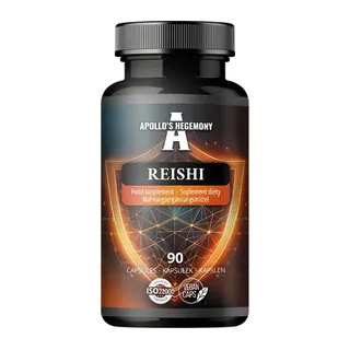 Reishi (Lakownica żółtawa) 90 kaps., opakowanie