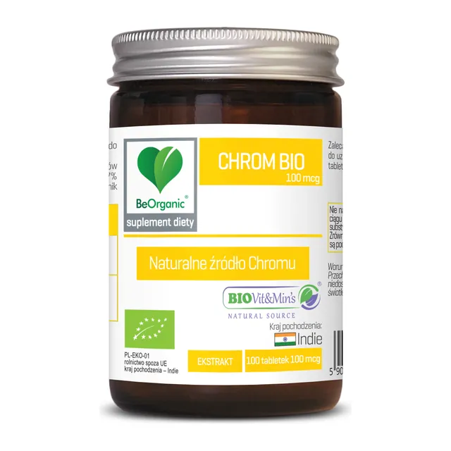 Chrom BIO 100 mcg x 100 tabl., opakowanie