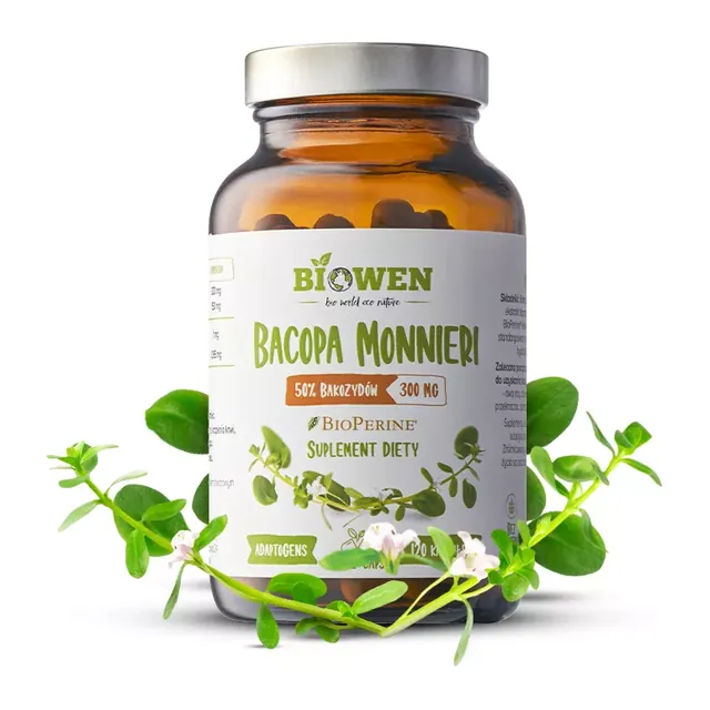Bacopa monnieri 300 mg, opakowanie