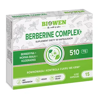 Berberine Complex+ 510 mg, opakowanie