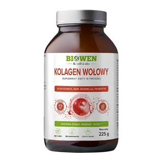 Kolagen wołowy typu I, II, III, opakowanie