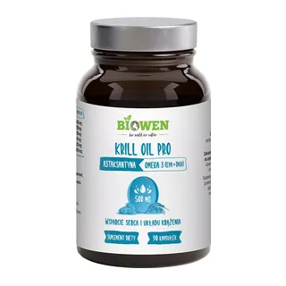 Krill Oil Pro - olej z kryla, opakowanie