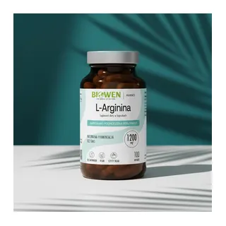L-Arginina Biowen 100 kapsułek, opakowanie