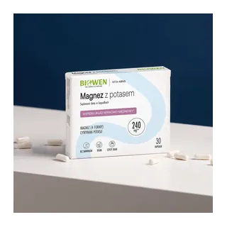 Magnez z potasem, opakowanie