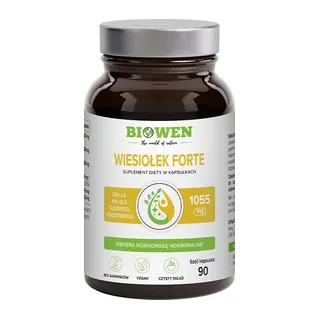 Wiesiołek Forte 1050 mg Biowen (krótka data ważności), opakowanie