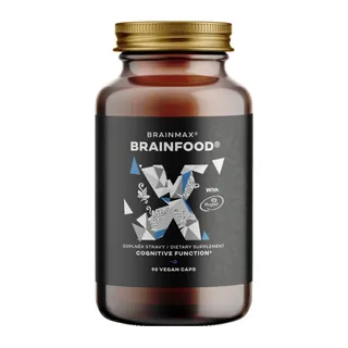 BrainMax BRAINFOOD®, 90 kapsułek roślinnych, opakowanie