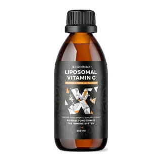 BrainMax Liquid Liposomal Vitamin C, Liposomalna witamina C, 250 ml, opakowanie