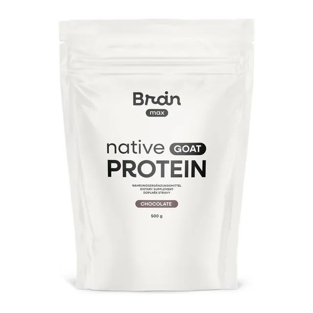 BrainMax Native Goat Protein, Czekolada, opakowanie