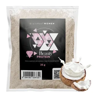 BrainMax Women Beauty Protein (próbka 35 g), opakowanie