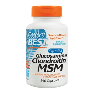 Glucosamine, Chondroitin & MSM 240 kaps., opakowanie