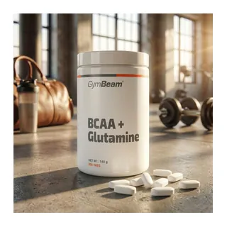 BCAA + glutamina, opakowanie