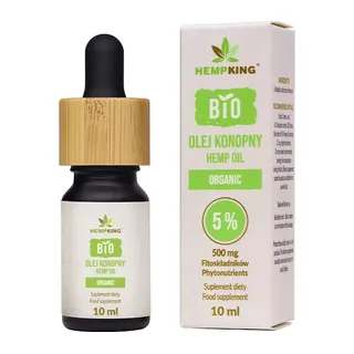 BIO Olej CBD 5% (500 mg), opakowanie