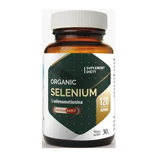 Organic Selenium 120 kaps., opakowanie