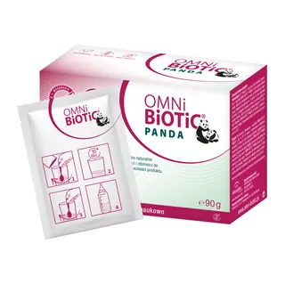 OMNi-BiOTiC® PANDA - probiotyk dla niemowląt i dla kobiet w ciąży, opakowanie