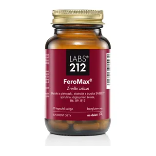 FeroMax®/ PRODUKT WSPIERAJĄCY BUDOWĘ ŻELAZA, opakowanie