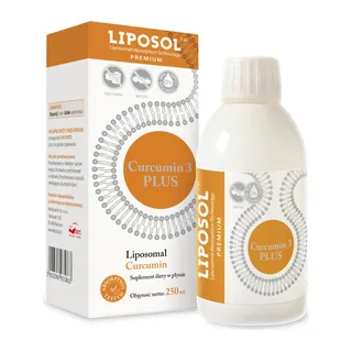 Curcumin 3 PLUS Liposomalna kurkumina 170 mg, opakowanie