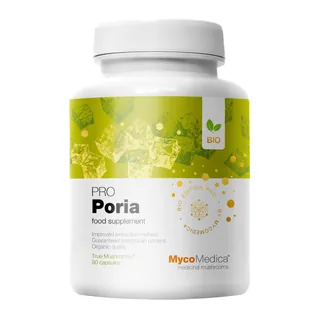 BIO Pornatka kokosowa (Poria Cocos) PRO - 30% beta 1,3/1,6 D glukanów, opakowanie