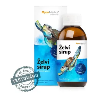 Syrop Żółwi Suplement diety - MycoMedica, opakowanie