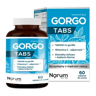 Gorgo Tabs, opakowanie