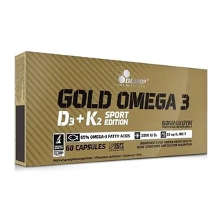 Gold Omega 3 D3+K2 Sport Edition 60 kaps., opakowanie