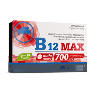 Olimp B12 MAX - 60 Tabletek, opakowanie
