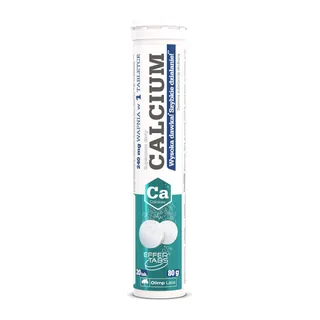 Olimp Calcium - 20 Tabletek Musujących, opakowanie