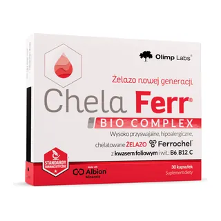 Olimp Chela-Ferr® Bio-Complex - 30 Kapsułek, opakowanie