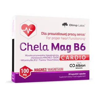 Olimp Chela-Mag B6® Cardio - 30 Tabletek, opakowanie