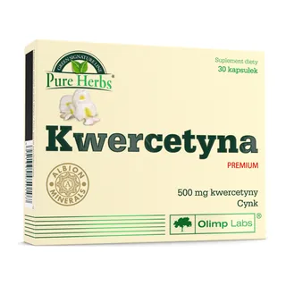 Olimp Kwercetyna Premium - 30 Kapsułek, opakowanie