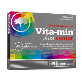 Olimp Vita-min Plus® Senior - 30 Kapsułek, opakowanie