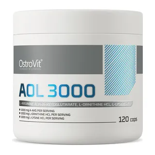 OstroVit AOL 3000 mg 120 kapsułek, opakowanie